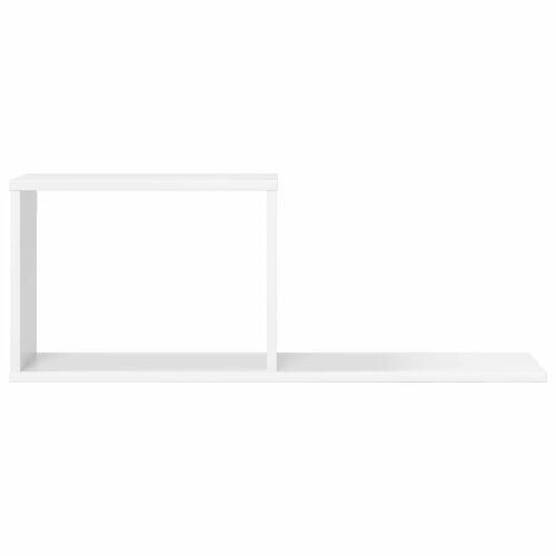 Plutajuće police Bijela 80 x 15 x 30 cm Konstruirano drvo - Bijela 1 Cijena