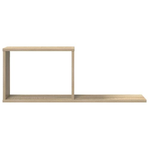 Plutajuće police Hrast sonoma 80 x 15 x 30 cm Konstruirano drvo - Hrast sonoma 1 Cijena