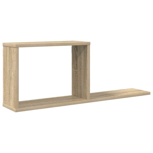 Plutajuće police Hrast sonoma 80 x 15 x 30 cm Konstruirano drvo - Hrast sonoma 1 Cijena