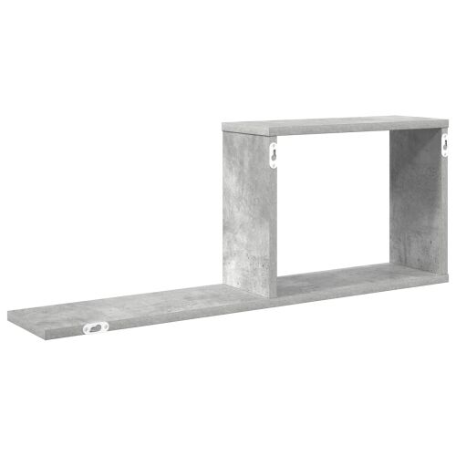 Plutajuće police Betonska siva 80 x 15 x 30 cm - Betonska siva 1 Cijena