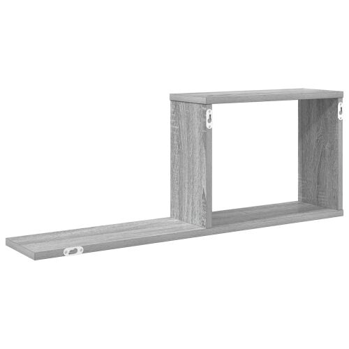 Plutajuće police 2 kom. Siva Sonoma 80 x 15 x 30 cm - Siva Sonoma 2 Cijena