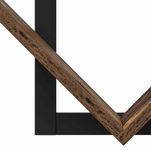Floating polica za zid 2 kom. Staro drvo 43 x 15 x 47 cm - Staro drvo 2 Cijena