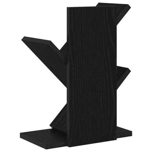 Polica za knjige s 3 etaže 30 x 18 x 40 cm Konstruirano drvo - Crni hrast 30 x 18 x 40 cm Cijena