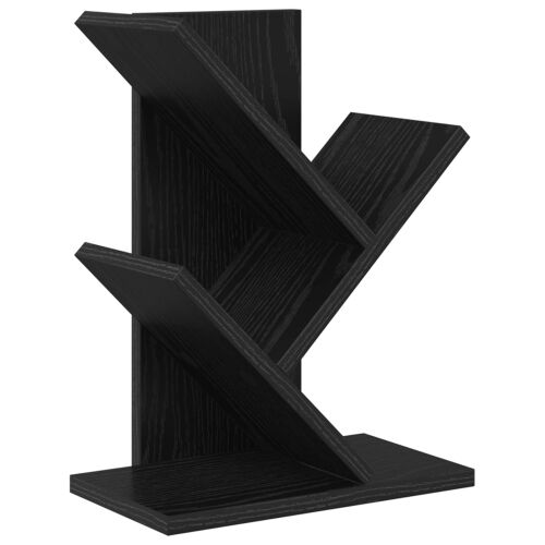 Polica za knjige s 3 etaže 30 x 18 x 40 cm Konstruirano drvo - Crni hrast 30 x 18 x 40 cm Cijena