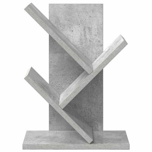 Polica za knjige s 3 etaže 30 x 18 x 40 cm Konstruirano drvo - Betonska siva 30 x 18 x 40 cm Cijena