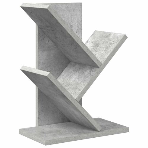 Polica za knjige s 3 etaže 30 x 18 x 40 cm Konstruirano drvo - Betonska siva 30 x 18 x 40 cm Cijena