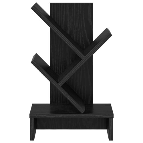 Polica za knjige s 3 etaže 30 x 18 x 48 cm Konstruirano drvo - Crni hrast 30 x 18 x 48 cm Cijena