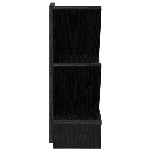 Polica za knjige s 3 etaže 30 x 18 x 48 cm Konstruirano drvo - Crni hrast 30 x 18 x 48 cm Cijena
