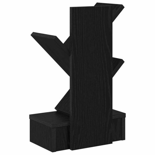 Polica za knjige s 3 etaže 30 x 18 x 48 cm Konstruirano drvo - Crni hrast 30 x 18 x 48 cm Cijena