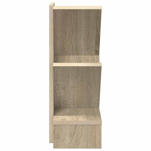 Polica za knjige s 3 etaže 30 x 18 x 48 cm Konstruirano drvo - Hrast sonoma 30 x 18 x 48 cm Cijena