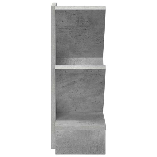 Polica za knjige s 3 etaže 30 x 18 x 48 cm Konstruirano drvo - Betonska siva 30 x 18 x 48 cm Cijena