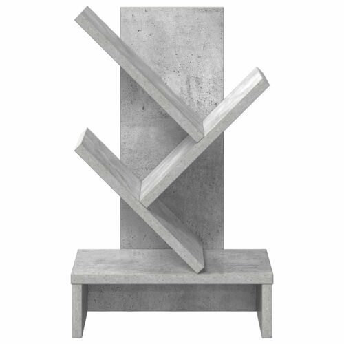 Polica za knjige s 3 etaže 30 x 18 x 48 cm Konstruirano drvo - Betonska siva 30 x 18 x 48 cm Cijena