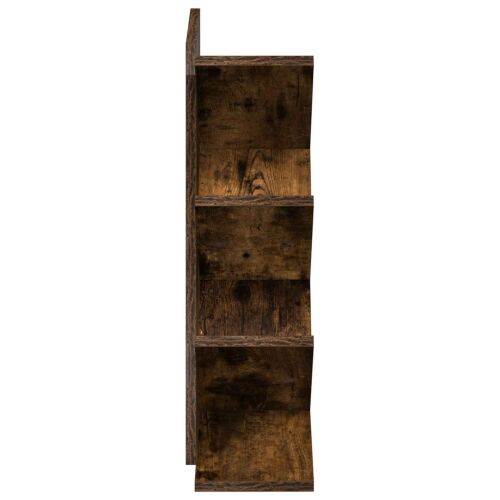 Polica za knjige u obliku drveta 4 etaže 30 x 18 x 60 cm - Dimljeni hrast 30 x 18 x 60 cm Cijena