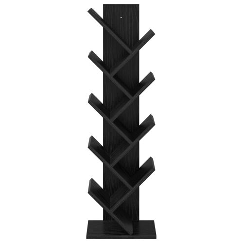 Polica za knjige u obliku drveta 6-etažna 30 x 18 x 100 cm - Crni hrast 30 x 18 x 100 cm Cijena