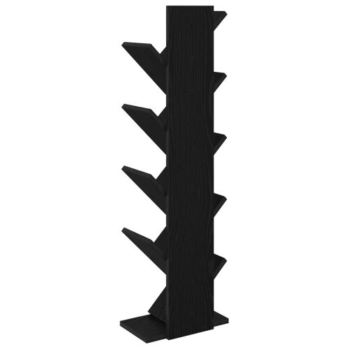 Polica za knjige u obliku drveta 6-etažna 30 x 18 x 100 cm - Crni hrast 30 x 18 x 100 cm Cijena