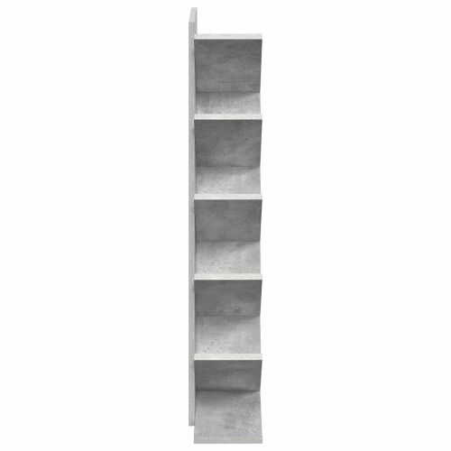 Polica za knjige u obliku drveta 6-nivoa 30 x 18 x 100 cm - Betonska siva 30 x 18 x 100 cm Cijena
