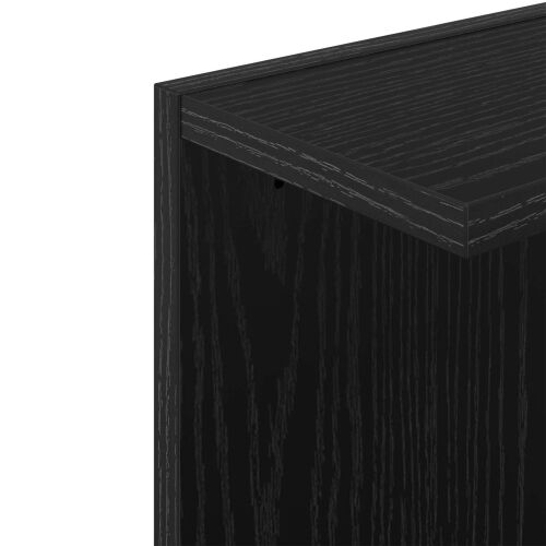Zidna polica Crni hrast 25 x 15 x 100 cm Konstruirano drvo - Crni hrast 1 25 x 15 x 100 cm (4 etaže) Cijena