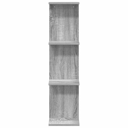 Zidna polica Siva Sonoma 25 x 15 x 100 cm Konstruirano drvo - Siva Sonoma 1 25 x 15 x 100 cm (4 etaže) Cijena