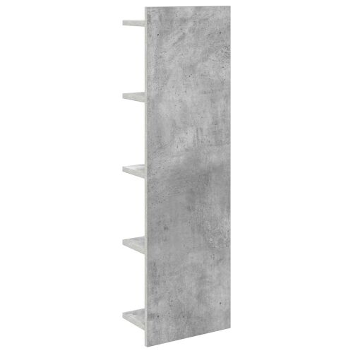 Zidna polica Betonska siva 30 x 15 x 100 cm Konstruirano drvo - Betonska siva 1 30 x 15 x 100 cm (5 etaža) Cijena