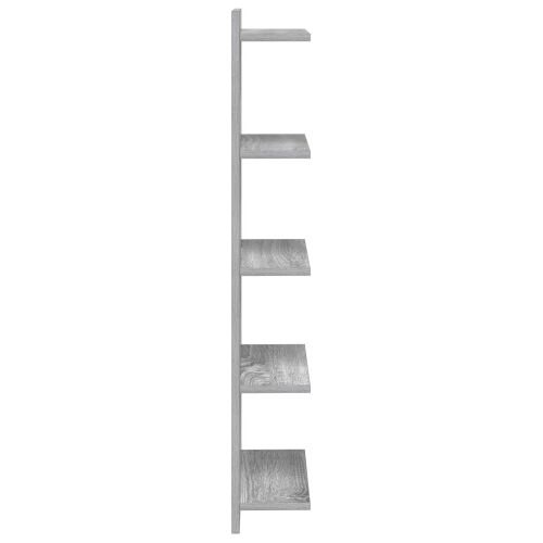 Zidna polica 2 kom. Siva Sonoma 30 x 15 x 100 cm - Siva Sonoma 2 30 x 15 x 100 cm (5 etaža) Cijena