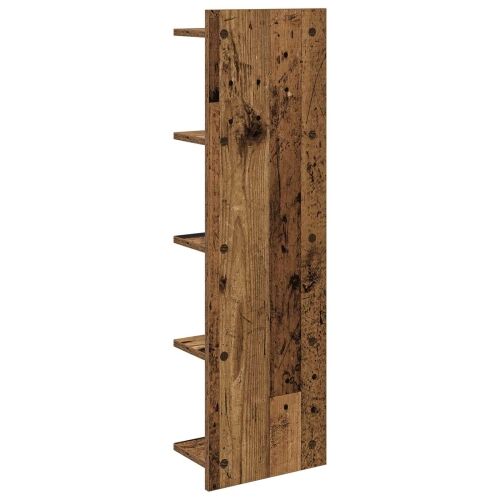 Zidna polica Staro drvo 30 x 15 x 100 cm Konstruirano drvo - Staro drvo 1 30 x 15 x 100 cm (5 etaža) Cijena