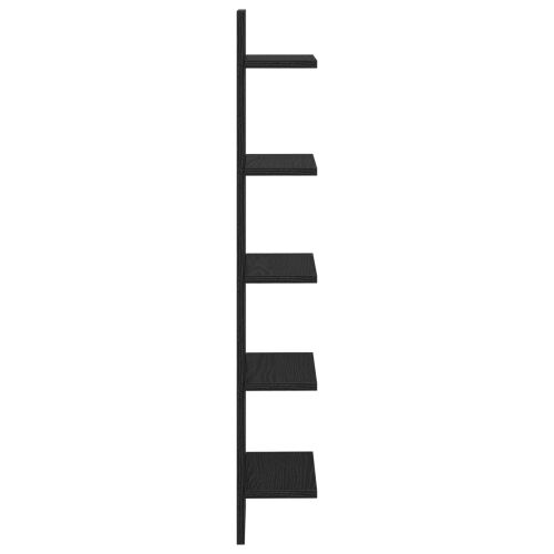 Zidna polica 2 kom. Crni hrast 22 x 15 x 100 cm - Crni hrast 2 22 x 15 x 100 cm (5 etaža) Cijena