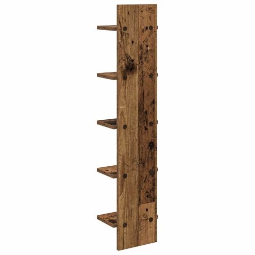 Zidna polica Staro drvo 22 x 15 x 100 cm Konstruirano drvo - Staro drvo 1 22 x 15 x 100 cm (5 etaža) Cijena