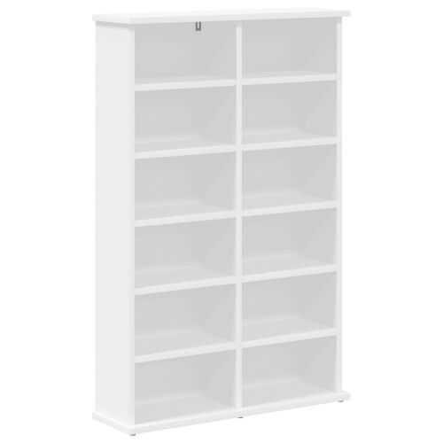 CD ormar Bijela 60 x 17 x 92 cm Konstruirano drvo - Bijela 1 60 x 17 x 92 cm Cijena