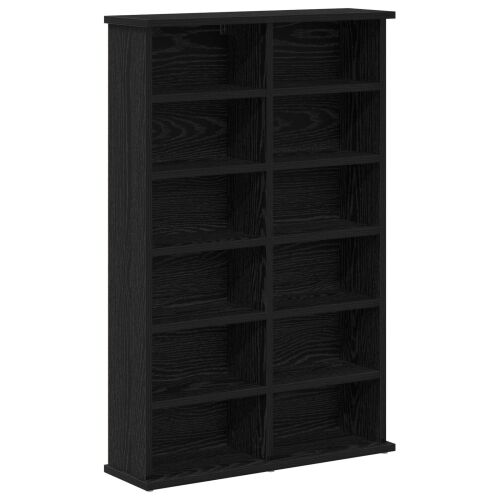 CD ormar Crni hrast 60 x 17 x 92 cm Konstruirano drvo - Crni hrast 1 60 x 17 x 92 cm Cijena