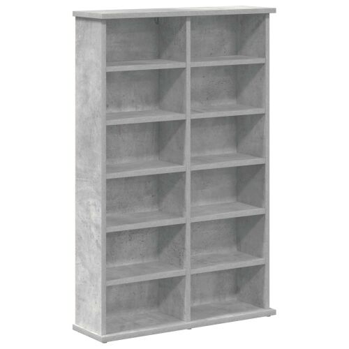 CD ormar Betonska siva 60 x 17 x 92 cm Konstruirano drvo - Betonska siva 1 60 x 17 x 92 cm Cijena