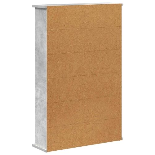 CD ormar Betonska siva 60 x 17 x 92 cm Konstruirano drvo - Betonska siva 1 60 x 17 x 92 cm Cijena