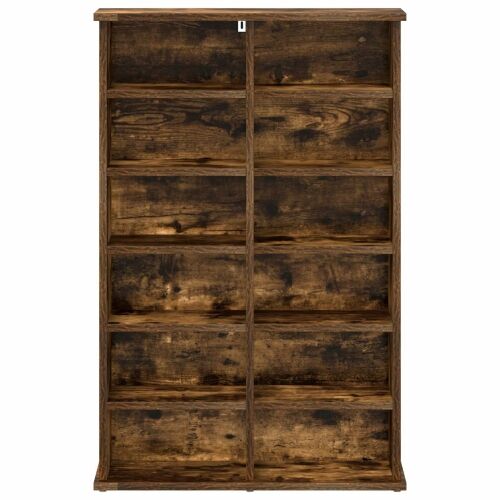 CD ormar Dimljeni hrast 60 x 17 x 92 cm Konstruirano drvo - Dimljeni hrast 1 60 x 17 x 92 cm Cijena