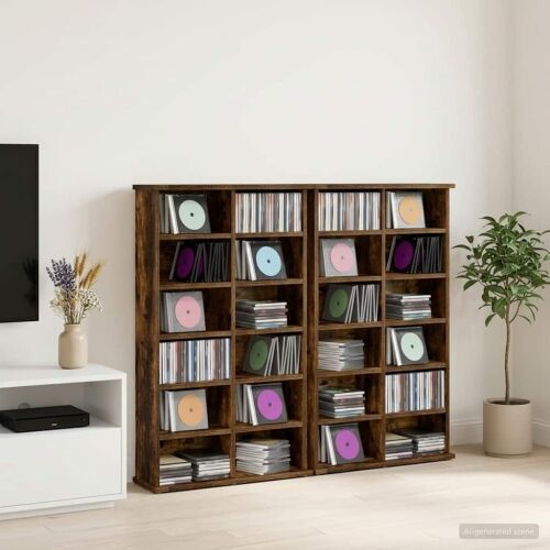 CD ormar 2 kom. Dimljeni hrast 60 x 17 x 92 cm - Dimljeni hrast 2 60 x 17 x 92 cm Cijena