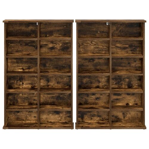 CD ormar 2 kom. Dimljeni hrast 60 x 17 x 92 cm - Dimljeni hrast 2 60 x 17 x 92 cm Cijena