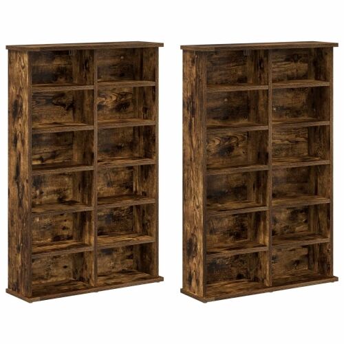CD ormar 2 kom. Dimljeni hrast 60 x 17 x 92 cm - Dimljeni hrast 2 60 x 17 x 92 cm Cijena