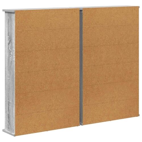 CD ormar 2 kom. Siva Sonoma 60 x 17 x 92 cm Konstruirano drvo - Siva Sonoma 2 60 x 17 x 92 cm Cijena