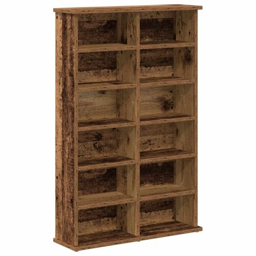 CD ormar Drvo hrasta 60 x 17 x 92 cm Konstruirano drvo - Staro drvo 1 60 x 17 x 92 cm Cijena