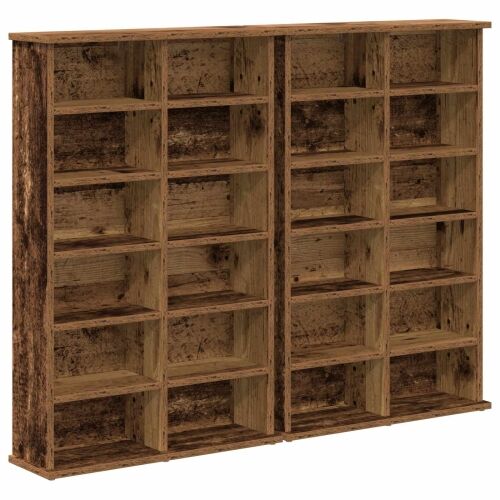 CD ormar 2 kom. Staro drvo 60 x 17 x 92 cm Konstruirano drvo - Staro drvo 2 60 x 17 x 92 cm Cijena