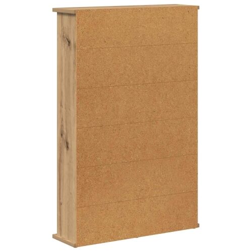 CD ormar Hrast artisan 60 x 17 x 92 cm Konstruirano drvo - Hrast artisan 1 60 x 17 x 92 cm Cijena