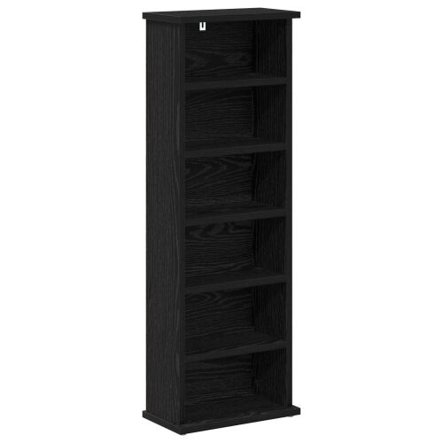 CD ormar Crni hrast 60 x 17 x 92 cm Konstruirano drvo - Crni hrast 1 60 x 17 x 92 cm Cijena