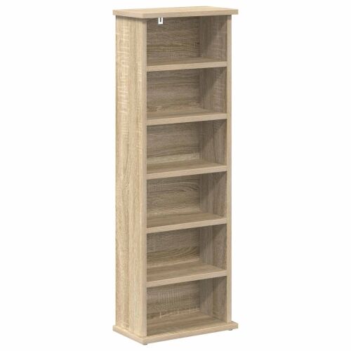 CD ormar Hrast sonoma 60 x 17 x 92 cm Konstruirano drvo - Hrast sonoma 1 60 x 17 x 92 cm Cijena