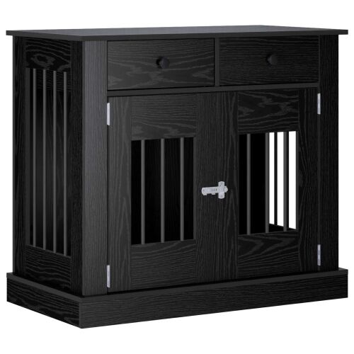 Namještaj za kućni kavez Crni hrast 90 x 47,5 x 80 cm - Crni hrast Cijena