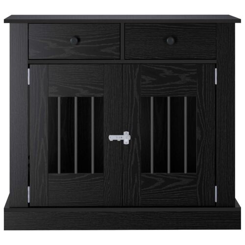 Namještaj za kućni kavez Crni hrast 90 x 47,5 x 80 cm - Crni hrast Cijena