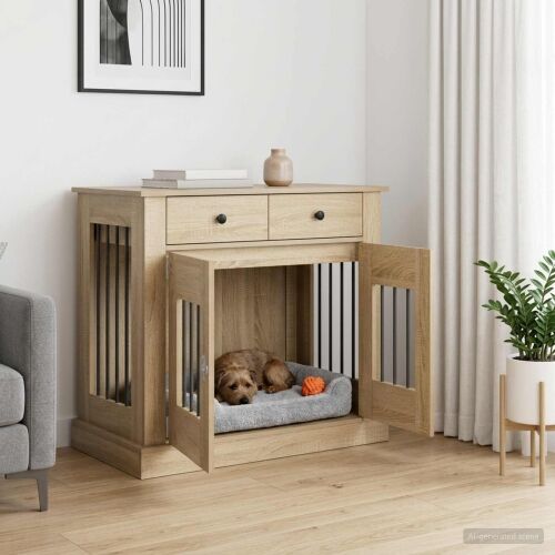 Namještaj za kućni kavez Hrast sonoma 90 x 47,5 x 80 cm - Hrast sonoma Cijena