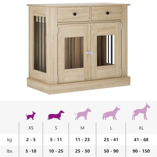 Namještaj za kućni kavez Hrast sonoma 90 x 47,5 x 80 cm - Hrast sonoma Cijena
