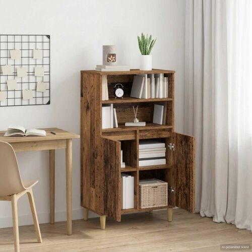 Kuhinjski ormarić Staro drvo 60 x 36 x 110 cm Konstruirano drvo - Staro drvo Cijena