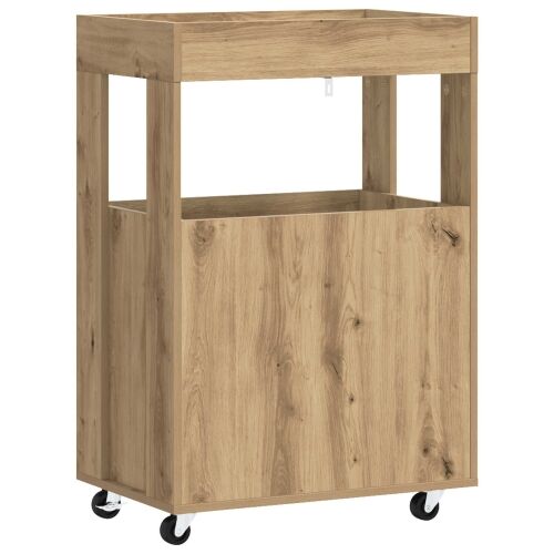 Barska kolica Hrast artisan 60 x 39,5 x 89 cm Prerađeno drvo - Hrast artisan Cijena