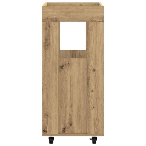 Barska kolica Hrast artisan 60 x 39,5 x 89 cm Prerađeno drvo - Hrast artisan Cijena