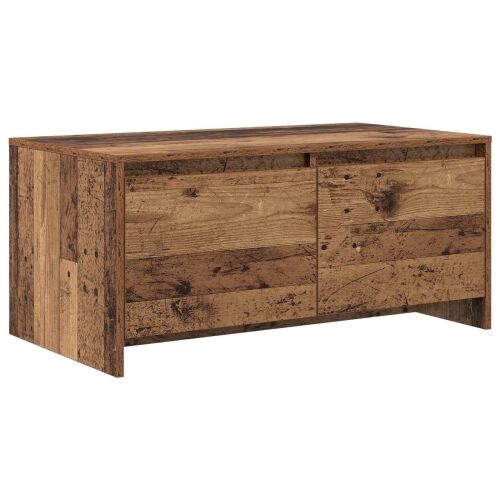 Stolić za kavu Drvo hrasta 90 x 50 x 41.5 cm Konstruirano drvo - Staro drvo Cijena