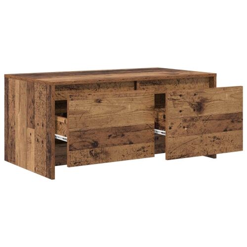 Stolić za kavu Drvo hrasta 90 x 50 x 41.5 cm Konstruirano drvo - Staro drvo Cijena